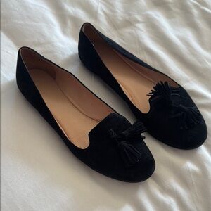 Hugo Boss Black Tassel Flats